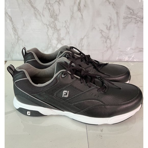 FootJoy Golf Specialty Shoes 56736 Black/White Mens Size US 15 Medium